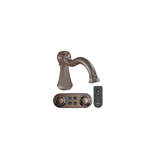Oil Rubbed Bronze Roman Tub Faucet Includes Iodigital Technology